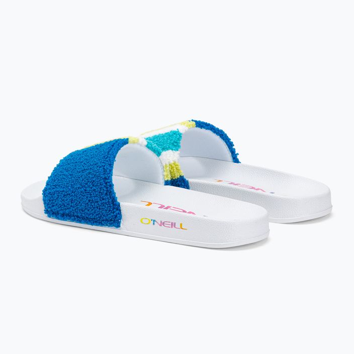 Дамски джапанки O'Neill Brights Slides blue towel stripe 3