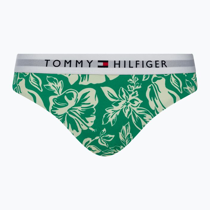 Tommy Hilfiger Класически долнище на бански с печат vintage tropical олимпийско зелено