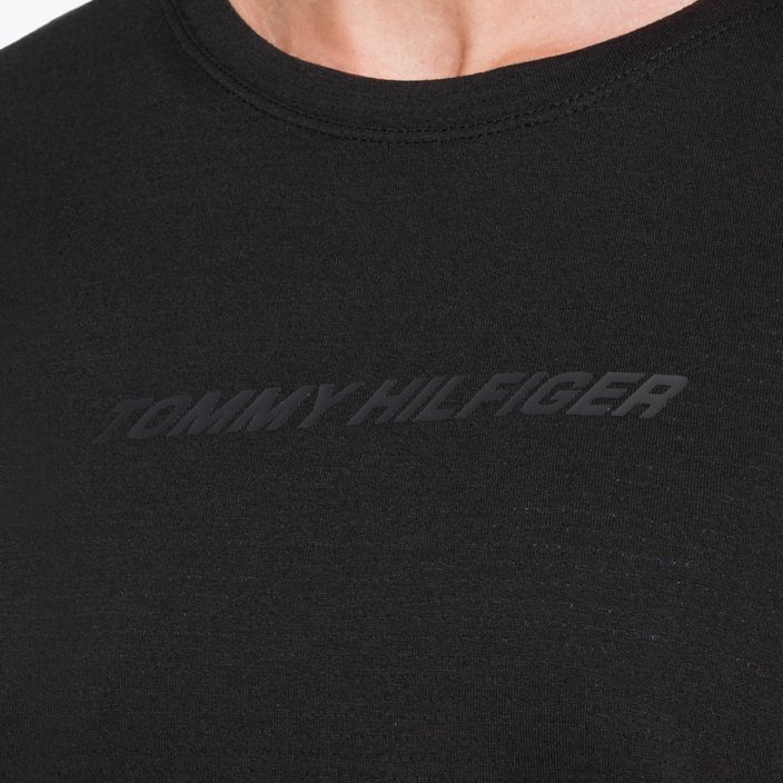 Tommy Hilfiger Performance Mesh Tee black дамска тениска за тренировка 4