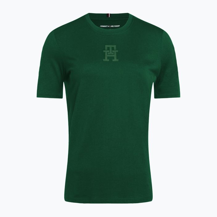 Дамска тренировъчна риза Tommy Hilfiger Regular Th Monogram green 5