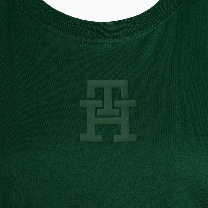 Дамска тренировъчна риза Tommy Hilfiger Regular Th Monogram green 7