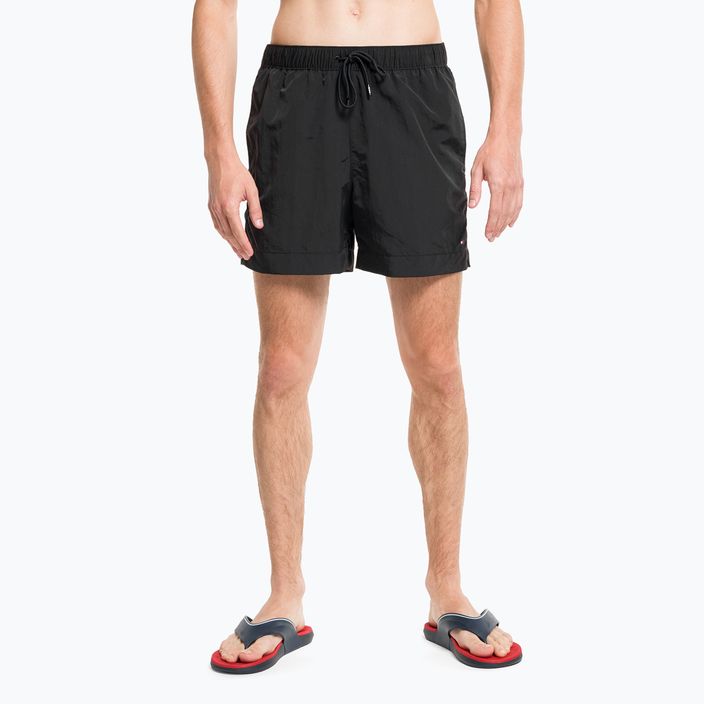 Мъжки къси панталони за плуване Tommy Hilfiger Medium Drawstring black 5
