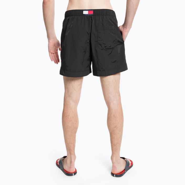 Мъжки къси панталони за плуване Tommy Hilfiger Medium Drawstring black 7