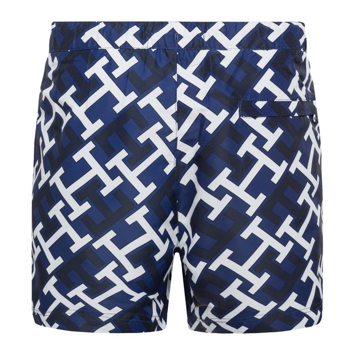 Мъжки къси панталони за плуване Tommy Hilfiger Sf Medium Drawstring Print blue 2