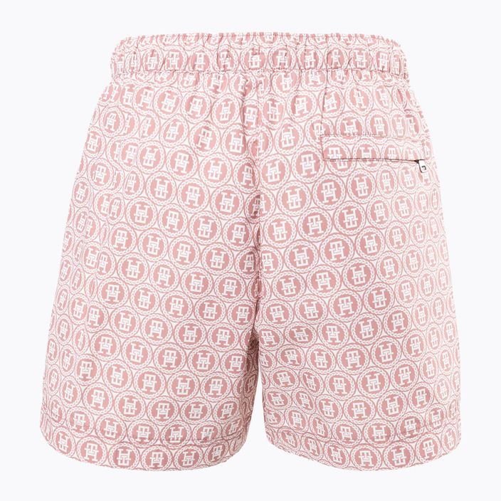 Tommy Hilfiger мъжки къси панталони за плуване SF Medium Drawstring Print laurel teaberry blossom 2