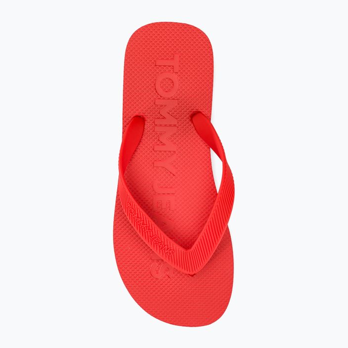 Мъжки Tommy Jeans Beach Flip Flop deep crimson 6