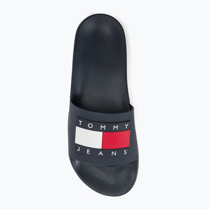 Tommy Jeans Women's Flag Pool Slide Ess dark night navy джапанки 6