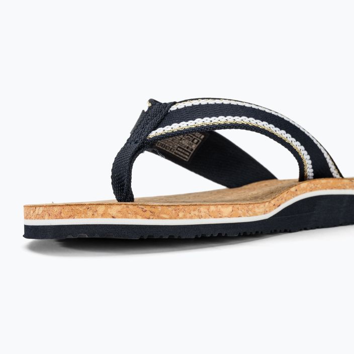 Tommy Hilfiger дамски джапанки Cork Beach Sandal space blue 8