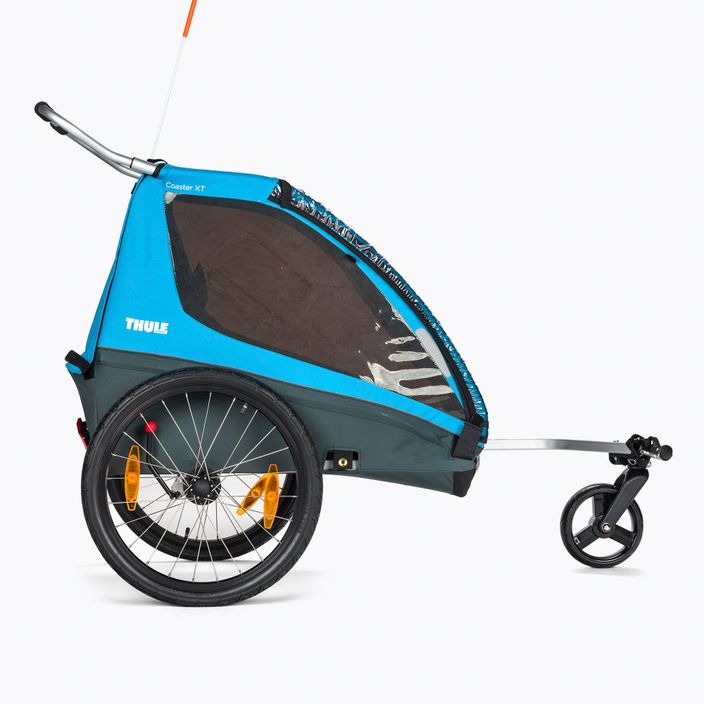 Ремарке за велосипеди Thule Coaster XT + количка синьо 10101806 2