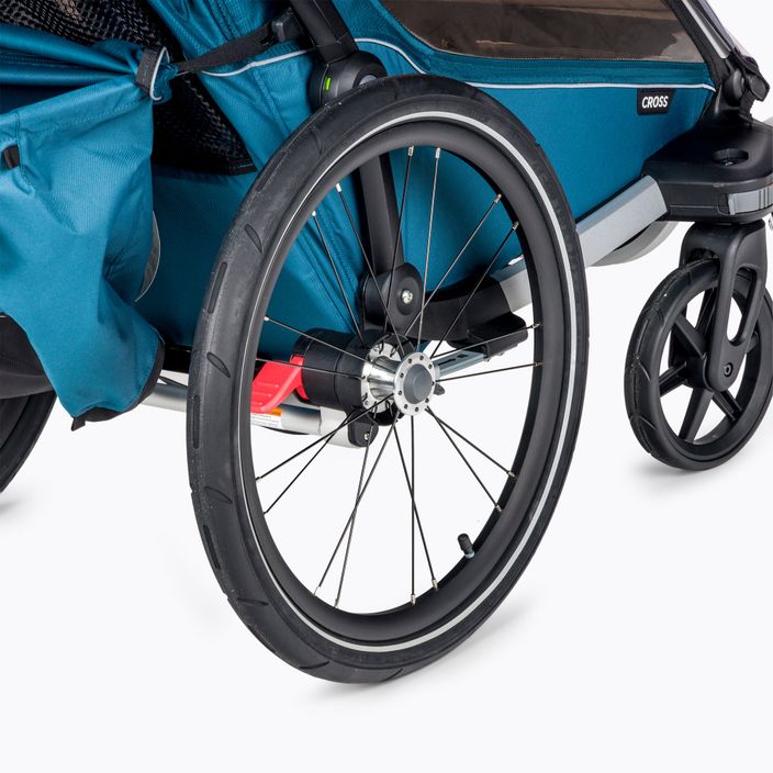 Ремарке за велосипед с една седалка Thule Chariot Cross 1 синьо 10202021 6
