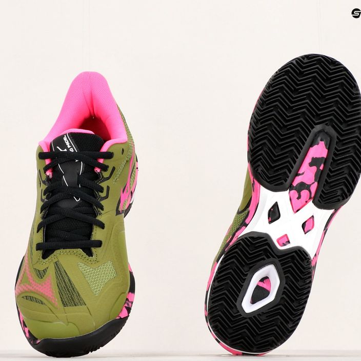 Дамски обувки Mizuno Wave Exceed Light 2 Padel calliste green / pink glo / black 14