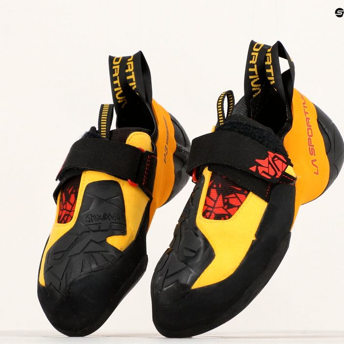 La Sportiva мъжки обувки за катерене Skwama black/yellow 16