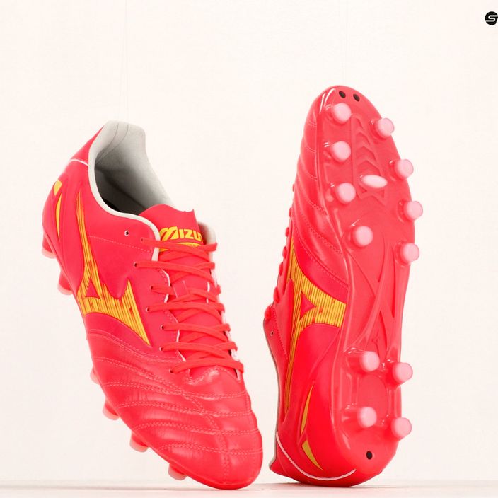 Mizuno Morelia Neo IV Pro AG мъжки футболни обувки flery coral2/ bolt2/ flery coral2 14
