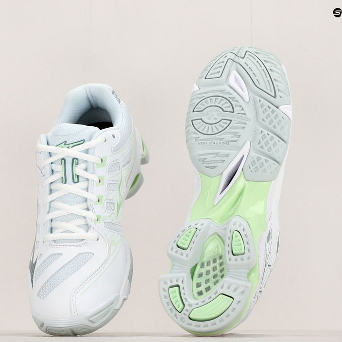 Дамски обувки за волейбол Mizuno Wave Voltage white / glacial ridge / pati 8