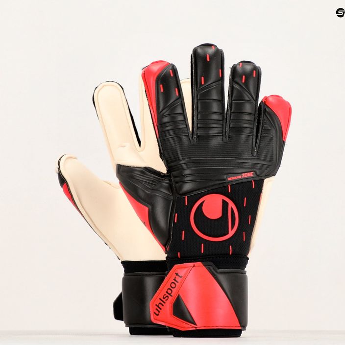 Детски вратарски ръкавици uhlsport Classic Absolutgrip black/red/white 4