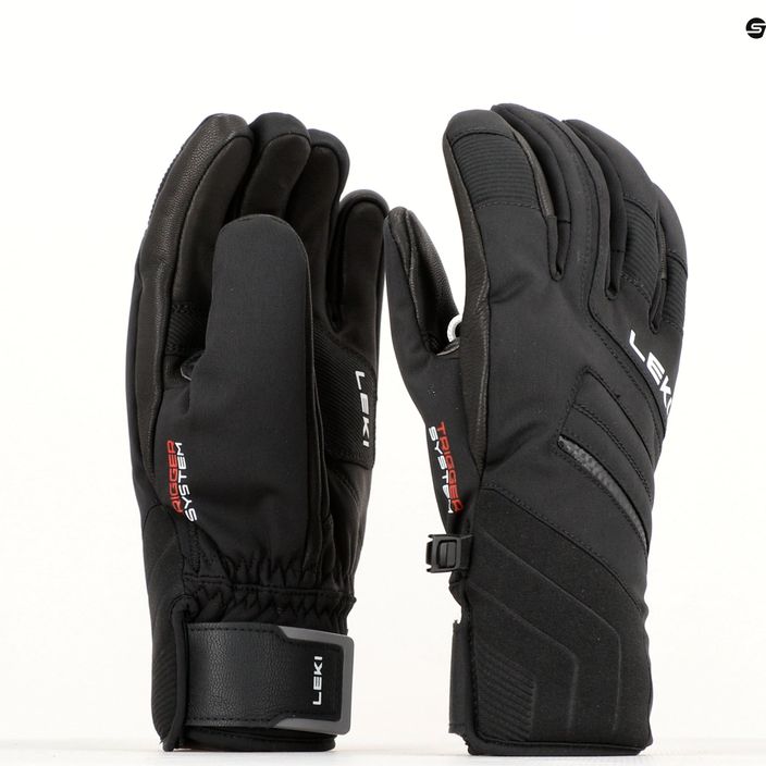 LEKI Мъжки ски ръкавици Falcon 3D black 9