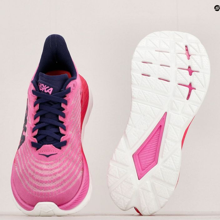 Дамски обувки за бягане HOKA Mach 5 raspberry/strawberry 10