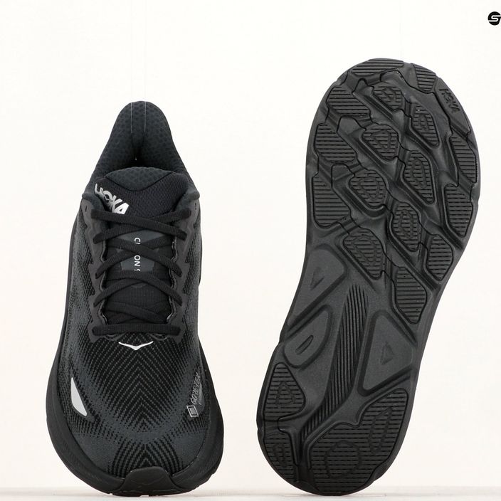 Мъжки обувки за бягане HOKA Clifton 9 GTX black/black 8