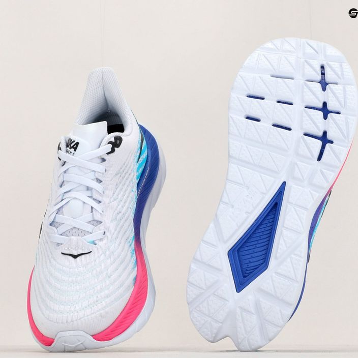Мъжки обувки за бягане HOKA Mach 5 white/scuba blue 11
