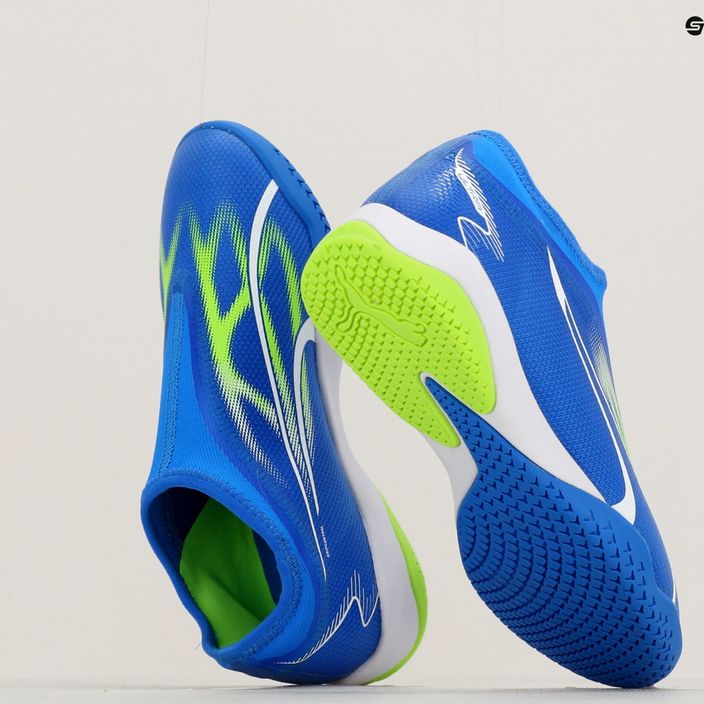 Детски футболни обувки PUMA Ultra Match LL IT + Mid Jr ultra blue/puma white/pro green 8