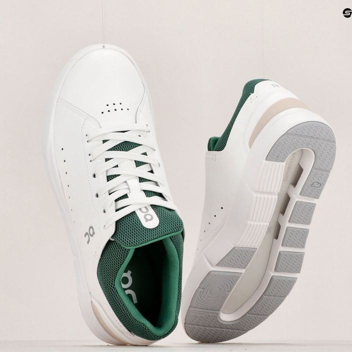 Дамски обувки On Running The Roger Advantage white/green 15