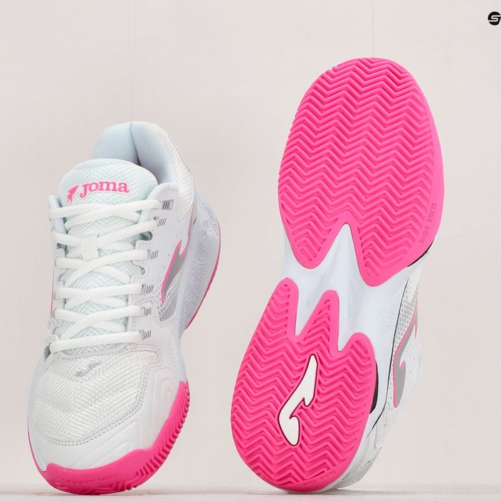 Дамски обувки за тенис Joma Master 1000 Lady white/fuchsia 10