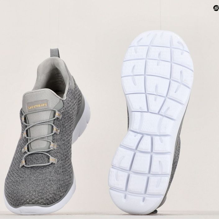 Дамски обувки за обучение SKECHERS Summits Bright Bezel gray 14