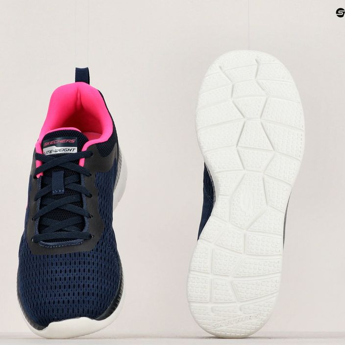 Дамски обувки за тренировка SKECHERS Bountiful Quick Path navy/hot pink 14