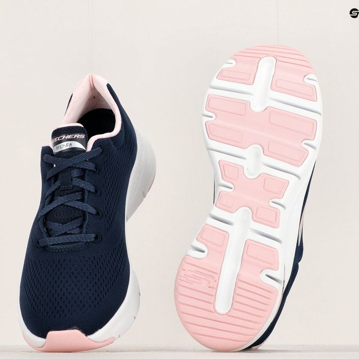Дамски обувки за тренировка SKECHERS Arch Fit Big Appeal navy/pink 14