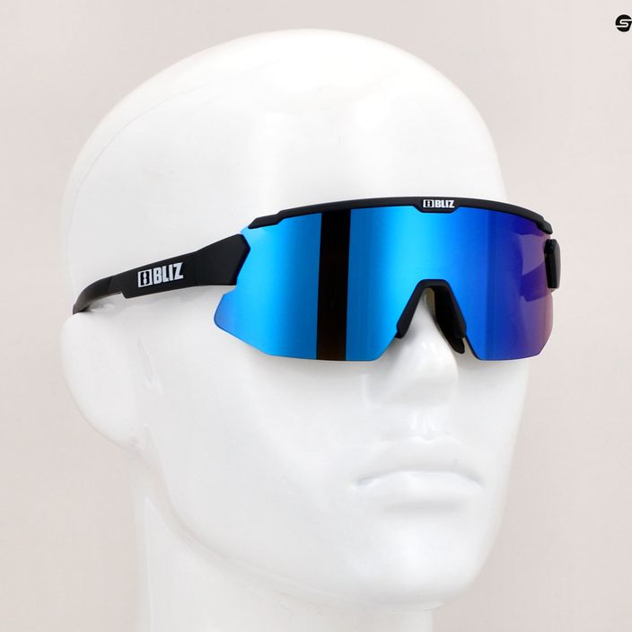 Bliz Breeze Small S3+S0 матови черни/кафяви сини мулти/прозрачни очила за колоездене 9