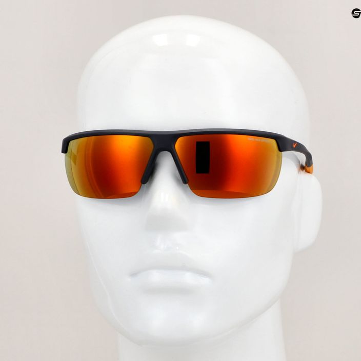 Nike Tempest матов гридирон/оранжев кафяв с оранжеви слънчеви очила 8