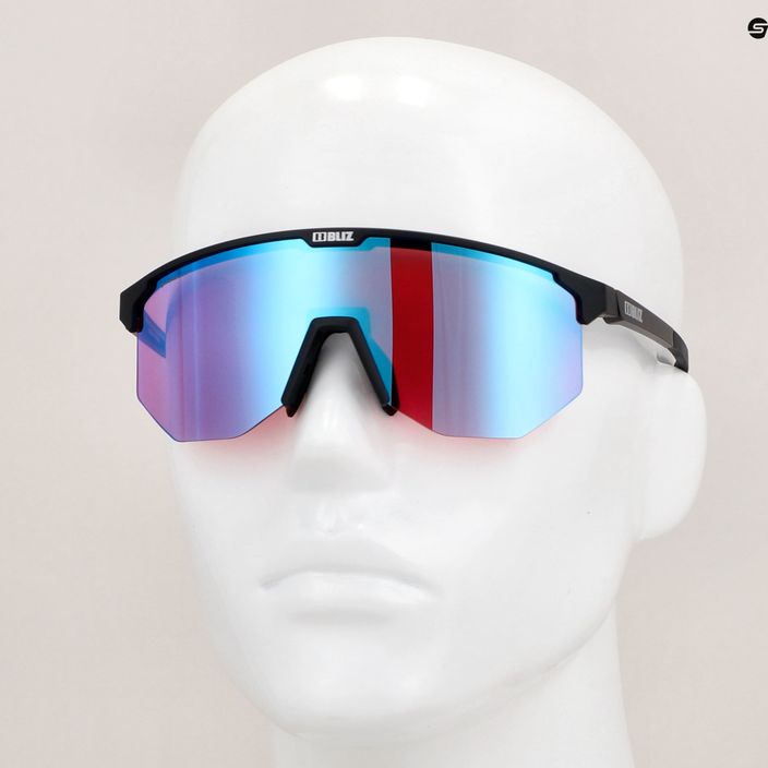 Очила за колоездене Bliz Hero Nano Optics Nordic Light S2 матово черно/светла бегония/виолетово синьо мулти 13