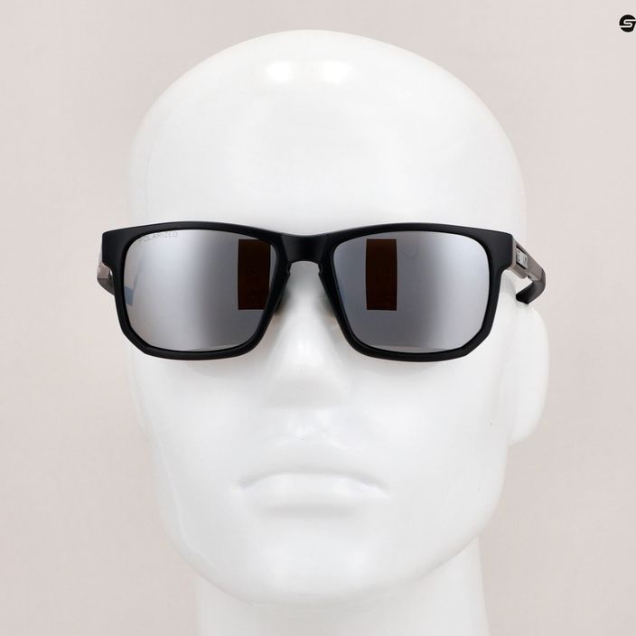 Очила за колоездене Bliz Ignite Polarized S3 матово черно/кафяво сребърно огледало 10