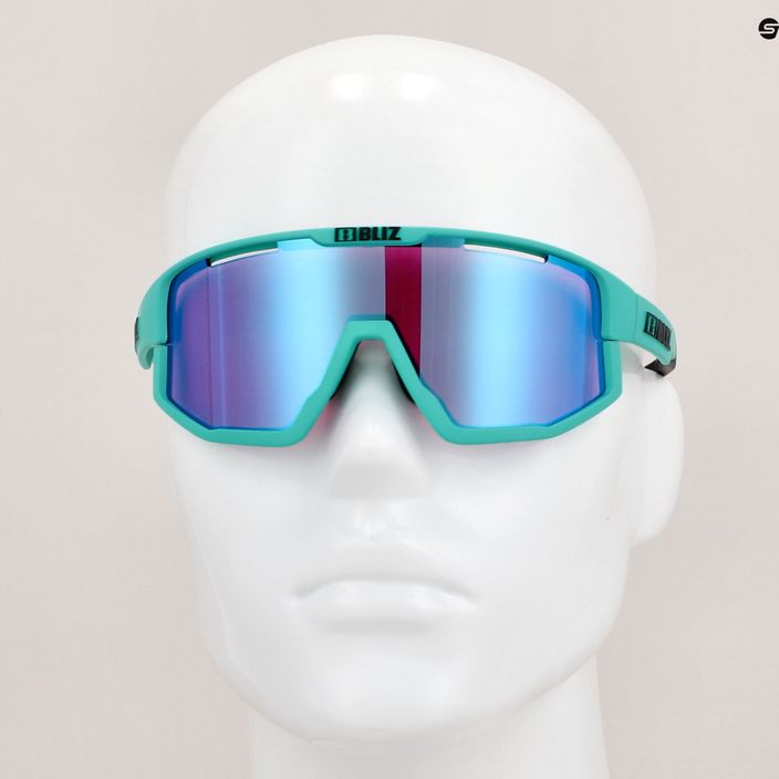 Очила за колоездене Bliz Fusion Nano Optics Nordic Light S2 матови тюркоаз/бегония/виолетово синьо мулти 15