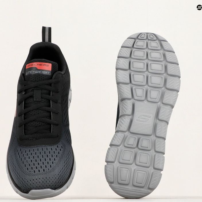 Мъжки обувки за тренировка SKECHERS Track Ripkent черни/въглени 9