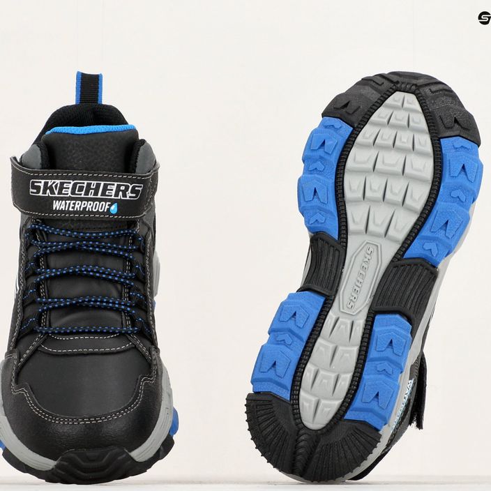 Детски обувки за трекинг SKECHERS Drollix Venture Rush black/royal 14