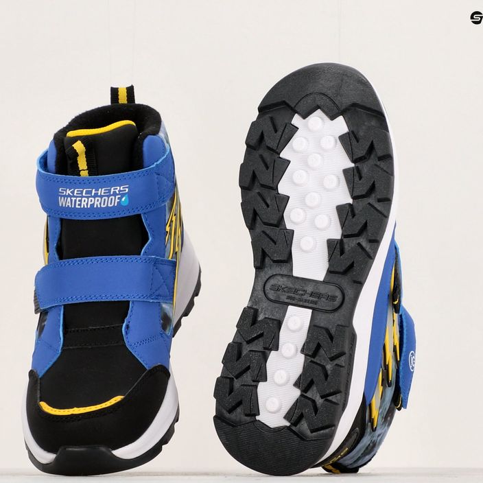 Детски обувки за обучение SKECHERS Storm Blazer Hydro Flash синьо/черно 10