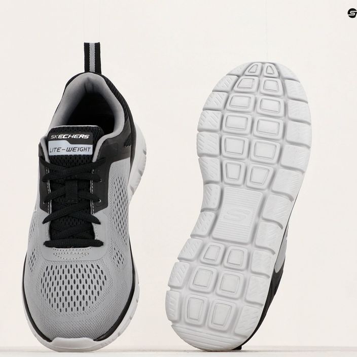 Мъжки обувки за тренировка SKECHERS Track Broader в сиво/черно 13