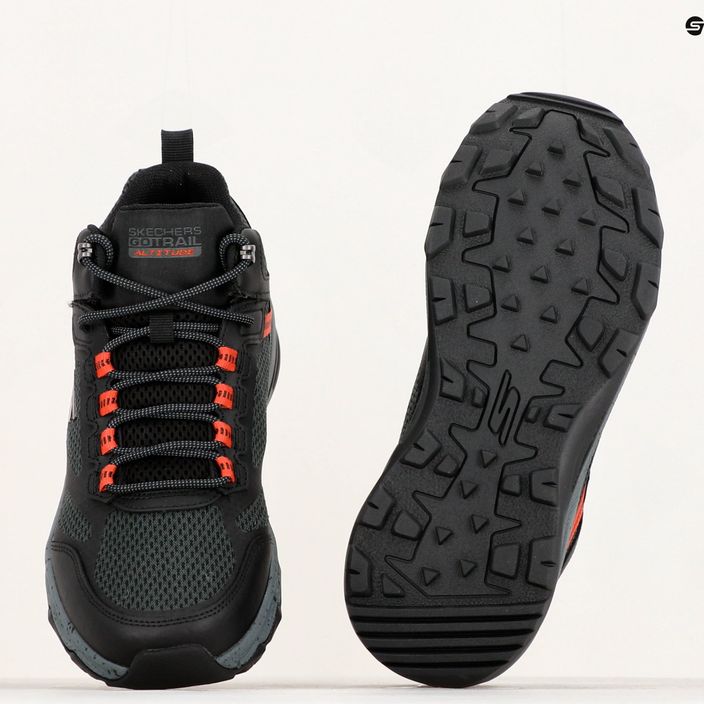 Мъжки обувки за бягане SKECHERS Go Run Trail Altitude Element black/charcoal 13