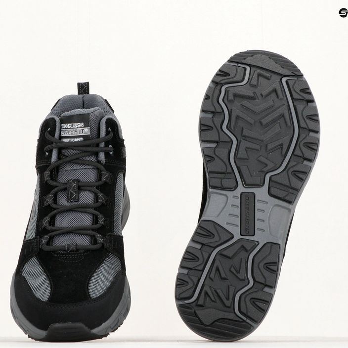 Мъжки обувки за трекинг SKECHERS Oak Canyon Ironhide black/charcoal 14