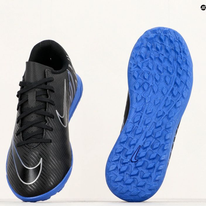 Детски футболни обувки Nike JR Mercurial Vapor 15 Club TF black/chrome/hyper real 8