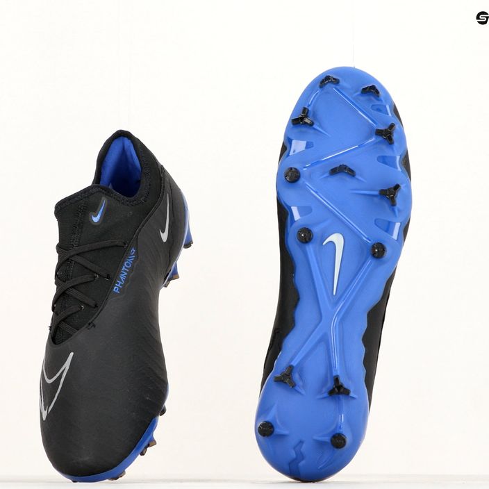 Nike Phantom GX Pro FG футболни обувки черно/хром/хипер роял 8