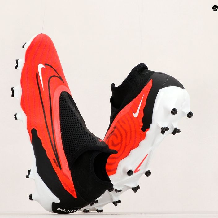 Nike Phantom GX Pro DF FG ярко малиново/бяло/черно футболни обувки 8