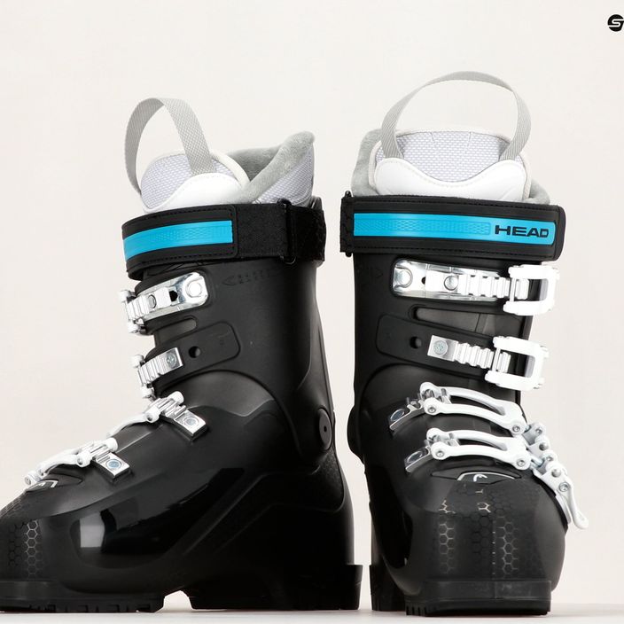 Дамски ски обувки HEAD Edge Lyt 75 W HV black/turquoise 9