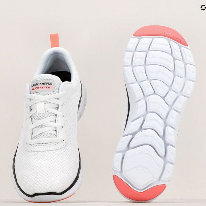 Дамски обувки за тренировка SKECHERS Flex Appeal 4.0 Brilliant View white/pink 13