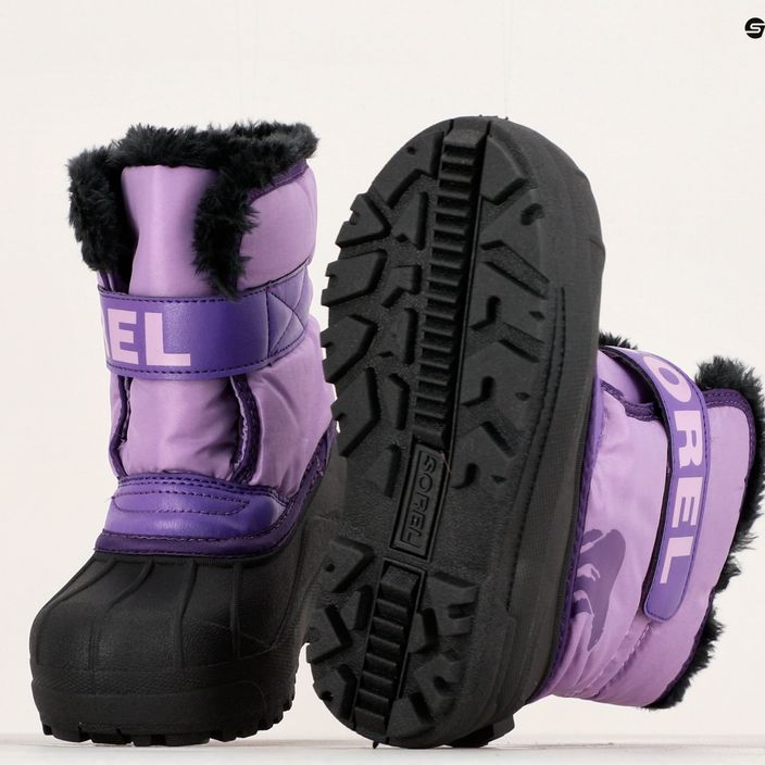 Sorel Snow Commander юношески ботуши за сняг gumdrop/purple violet 15