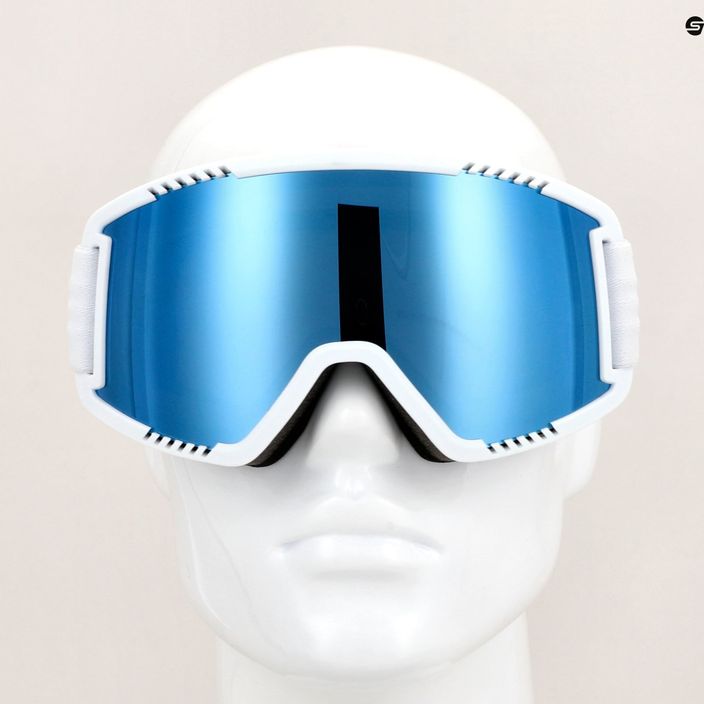 Ски очила HEAD Contex синьо/бяло 3