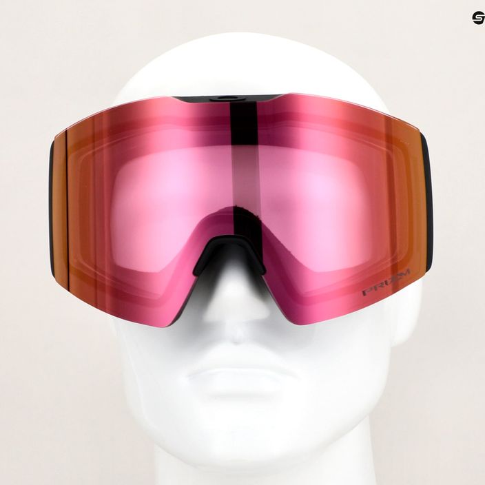 Oakley Fall Line matte black/prizm snow hi pink ски очила 10
