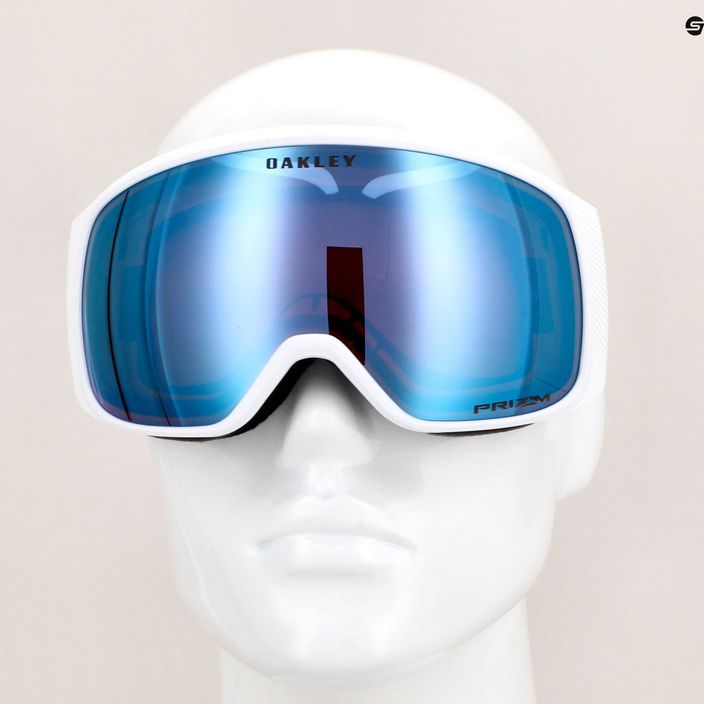 Ски очила Oakley Flight Tracker матово бяло/призмен сняг сапфир иридий 10