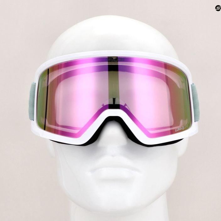 Ски очила DRAGON DX3 OTG минерални/луминесцентни розови йонни очила 10